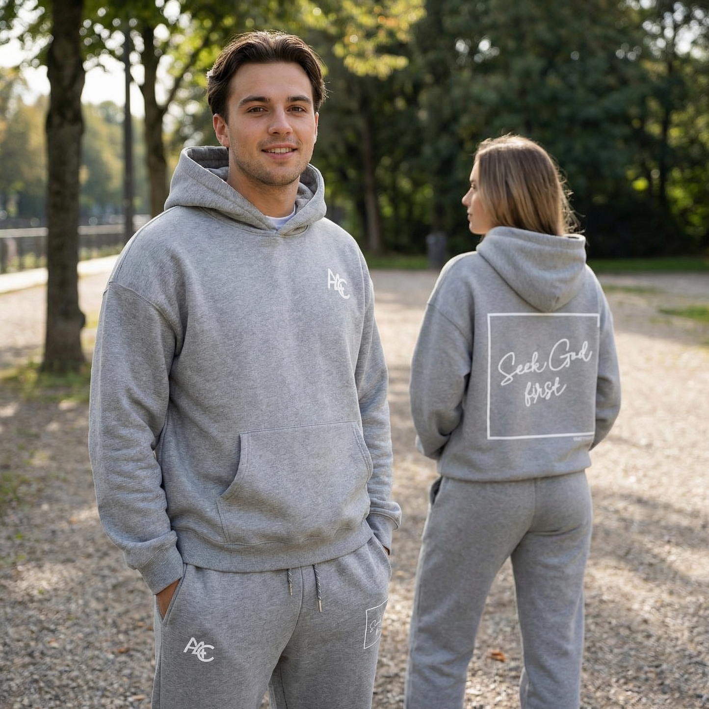 Seek God First Hoodie Design Back