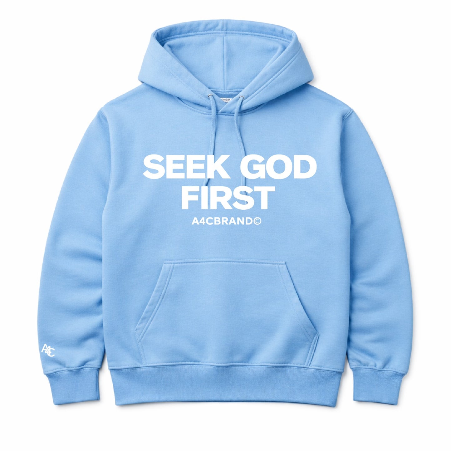 Seek God First - Hoodies Design Front