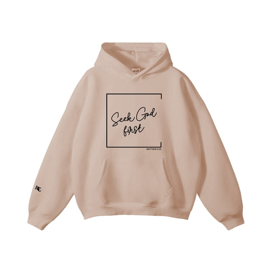 Seek God First - Hoodies Design Front