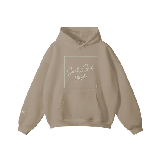 Seek God First - Hoodies Design Front