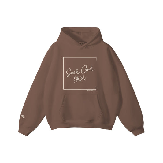 Seek God First - Hoodies Design Front