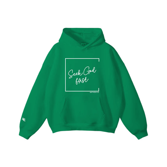 Seek God First - Hoodies Design Front