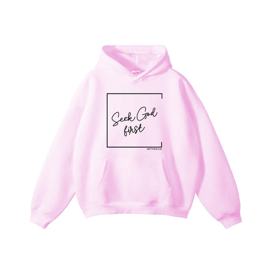 Seek God First - Hoodies Design Front