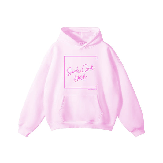 Seek God First - Hoodies Design Front