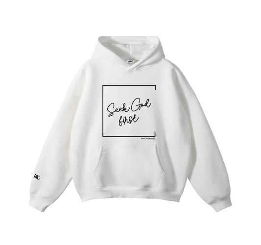 Seek God First - Hoodies Design Front