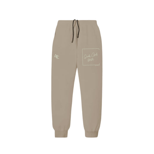 Seek God First - Joggers Large Logo