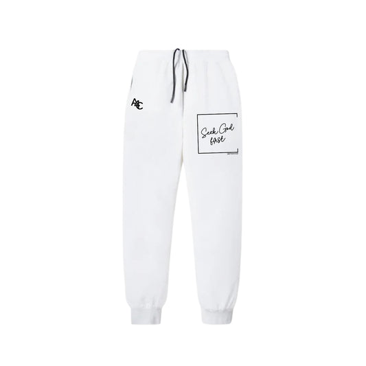 Seek God First - Joggers Large Logo