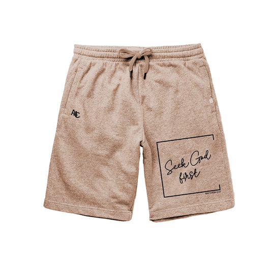 Seek God First - Shorts Large Logo