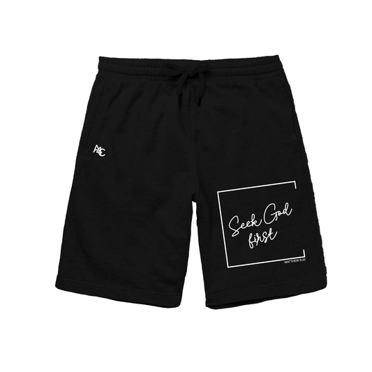 Seek God First - Shorts Large Logo