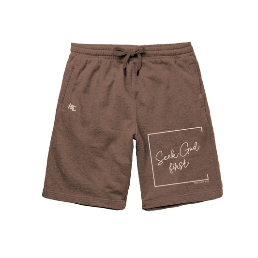 Seek God First - Shorts Large Logo