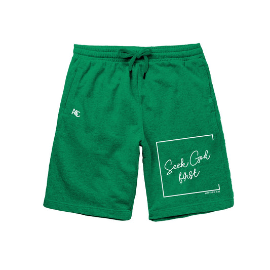 Seek God First - Shorts Large Logo