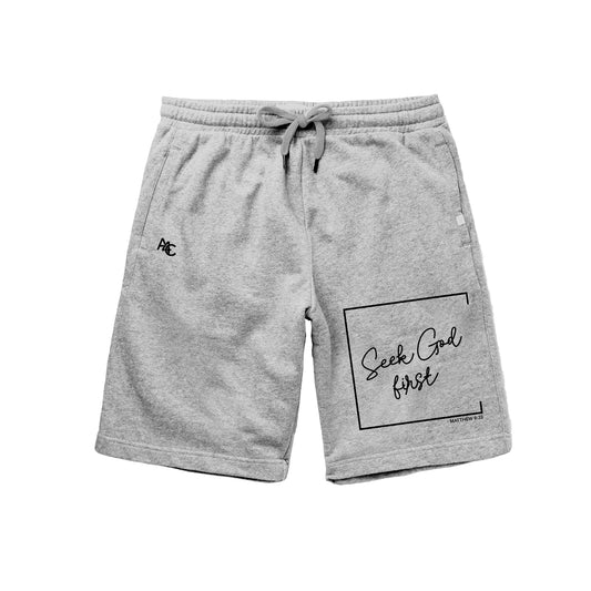 Seek God First - Shorts Large Logo