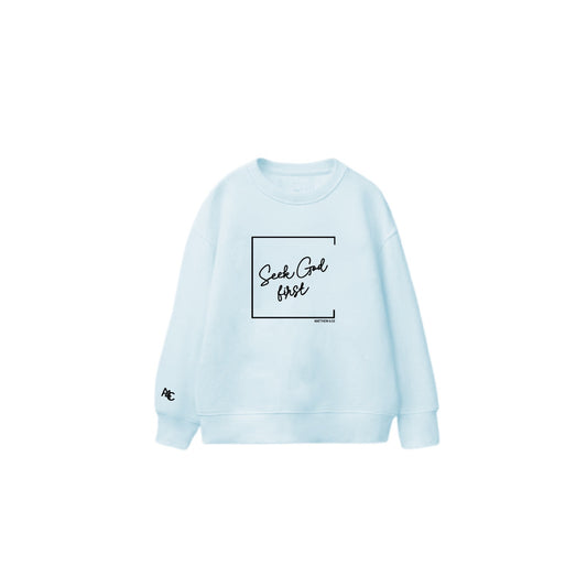 Seek God First - Sweater Front Logo