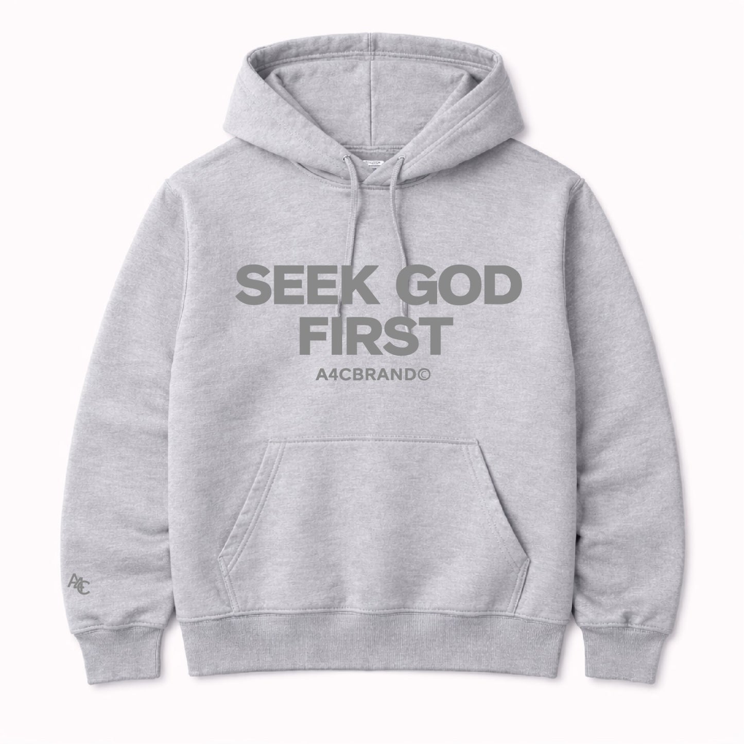 Seek God First - Hoodies Design Front