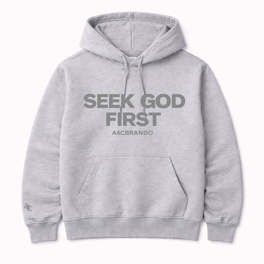 Seek God First - Hoodies Design Front