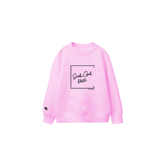 Seek God First - Sweater Front Logo