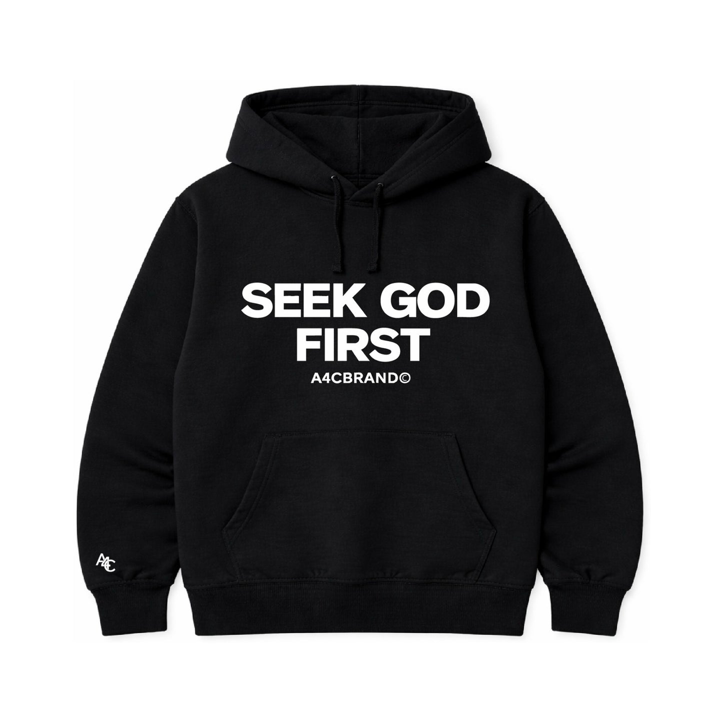 Seek God First - Hoodies Design Front