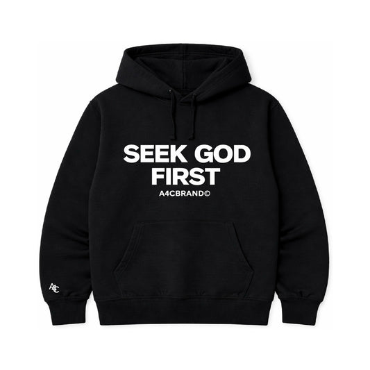 Seek God First - Hoodies Design Front