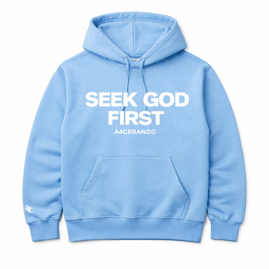 Seek God First - Hoodies Design Front