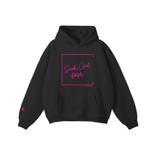 Seek God First - Hoodies Design Front