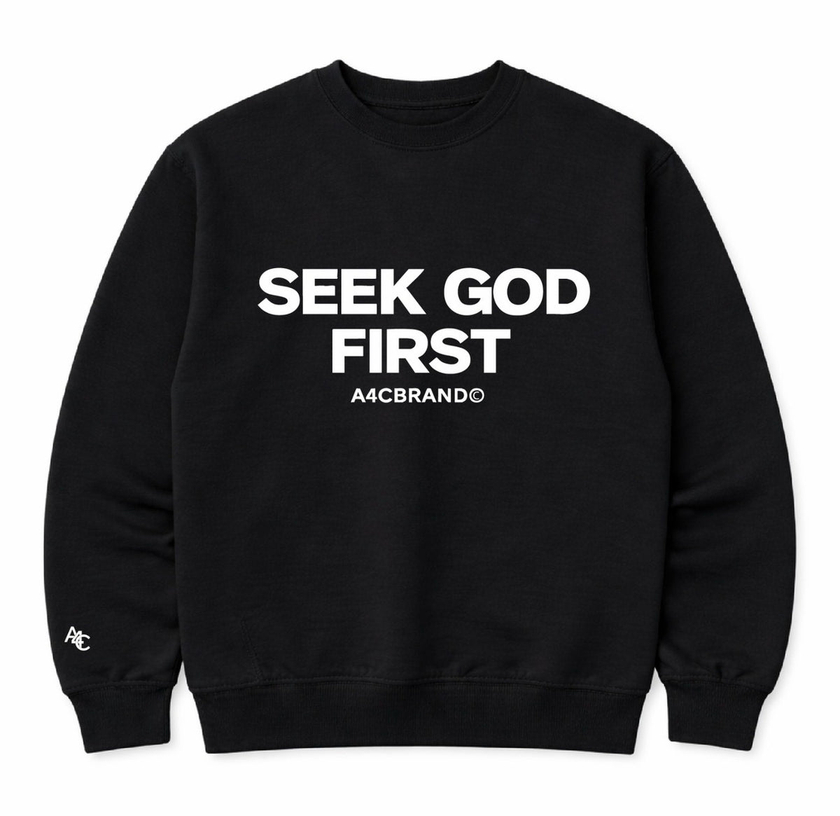 Seek God First - Crew Neck